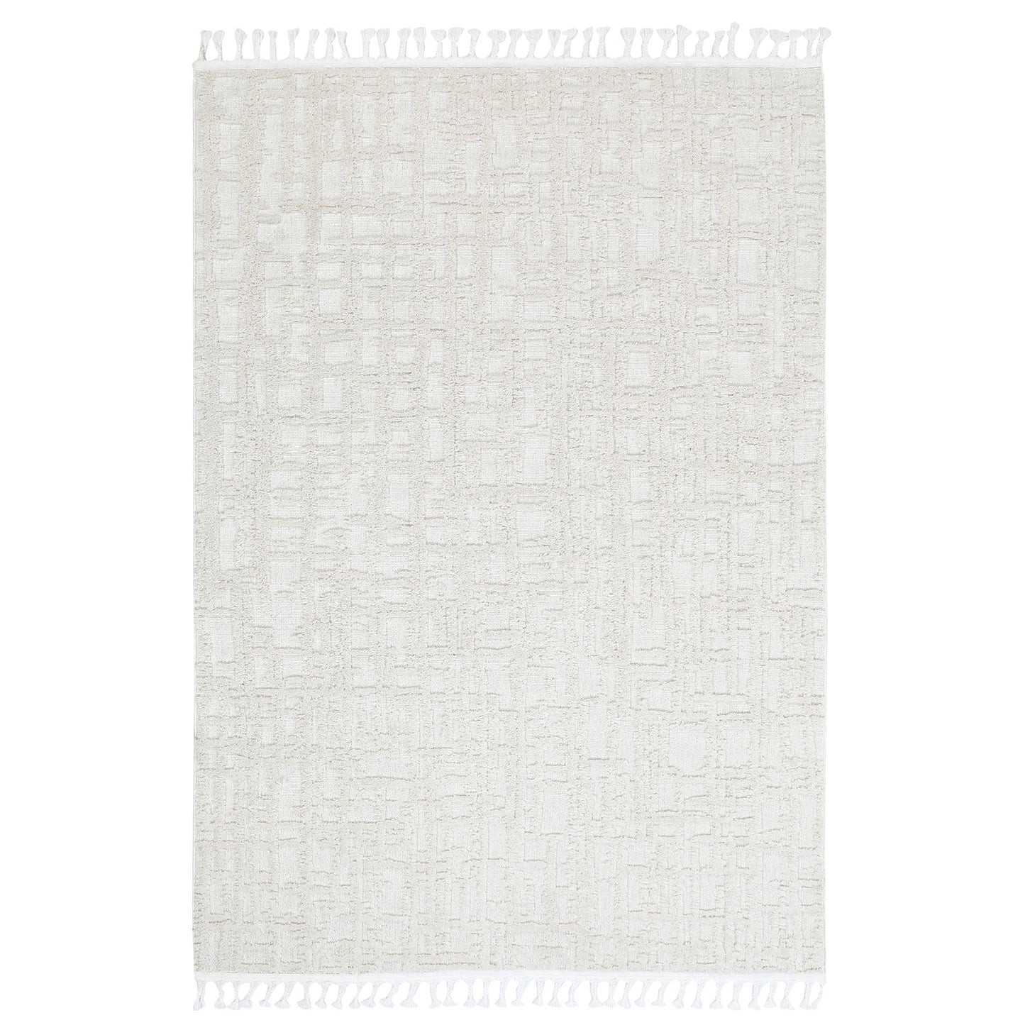Bilbao Kubra Contemporary Ivory Rug