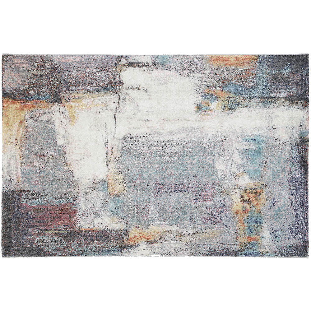 Aveza Abstract Grey Rug