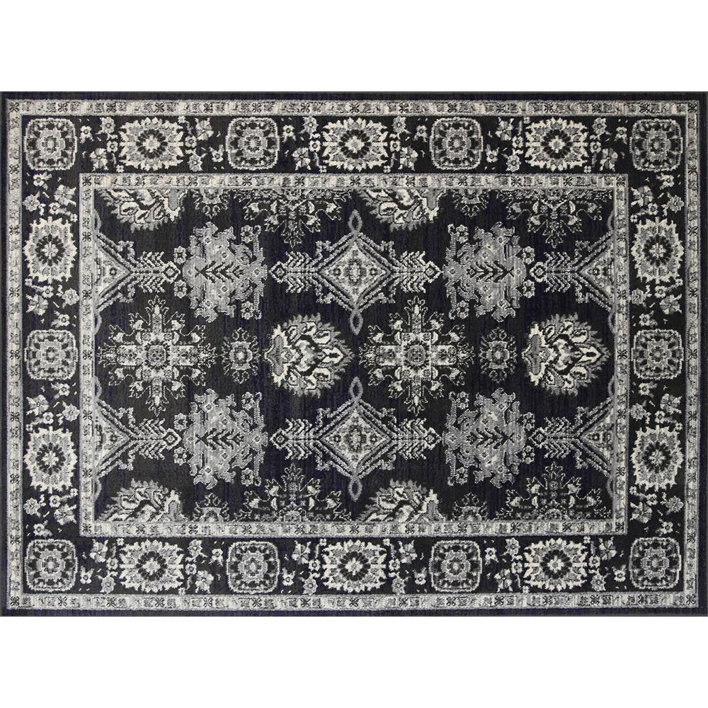Beauford Oriental Rug, Cadet Blue