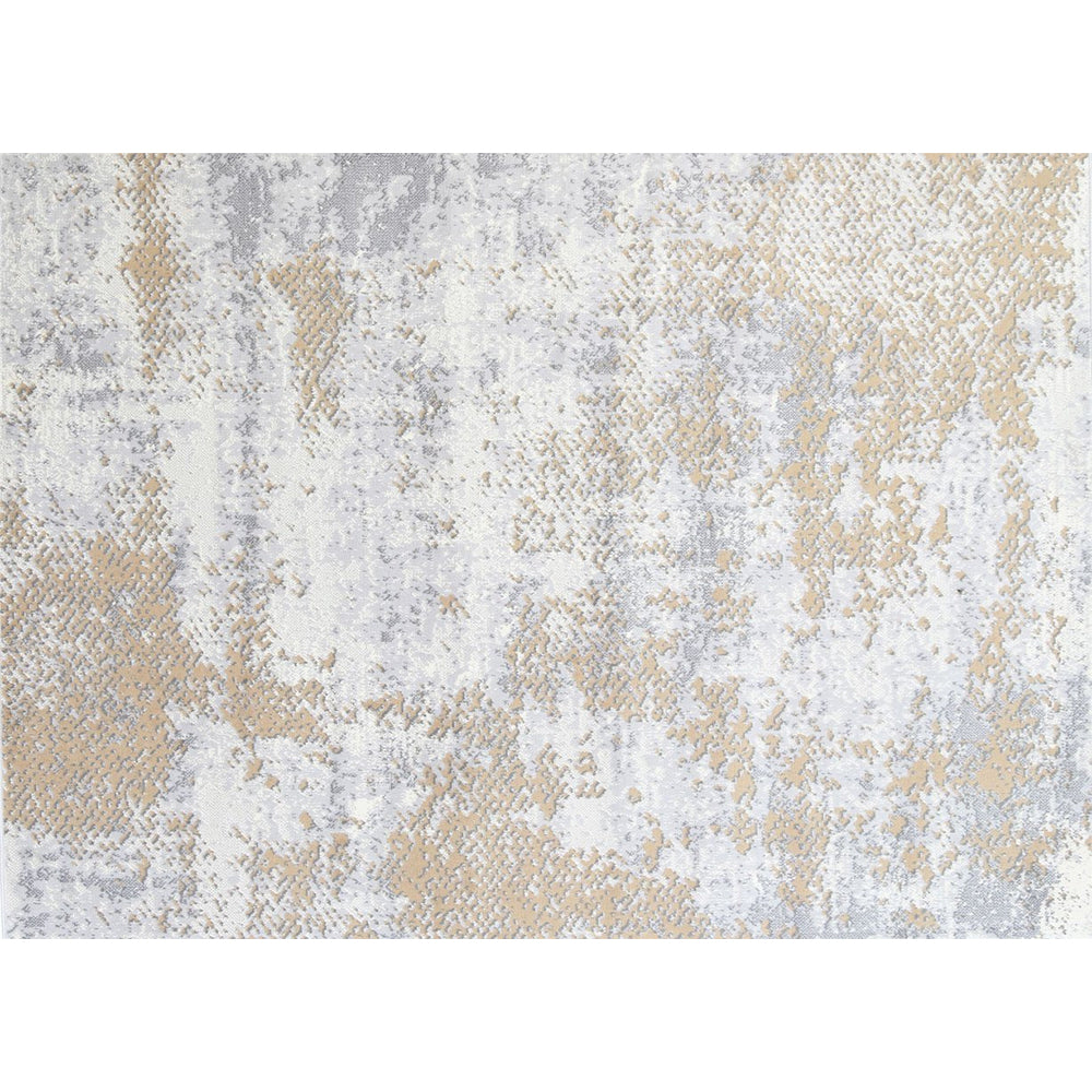 Beige & Light Grey Elise Abstract Rug