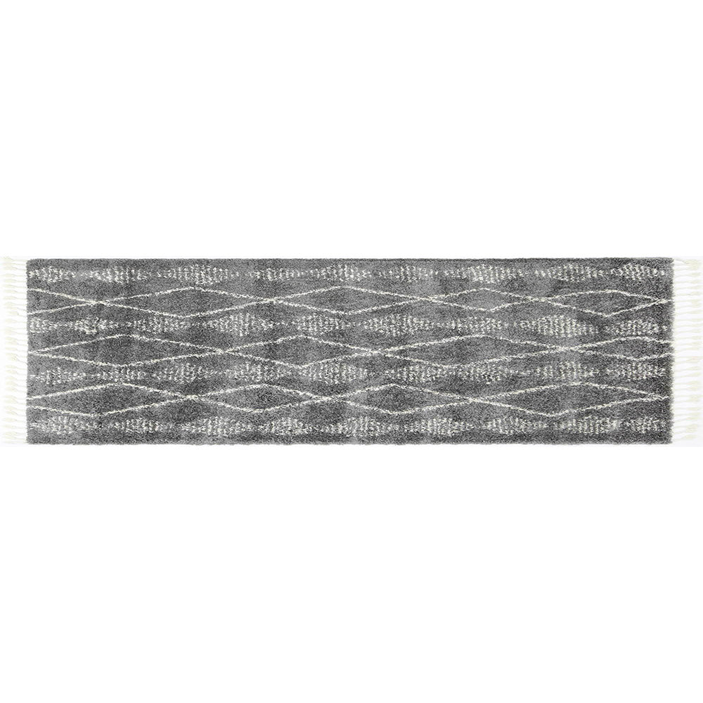 Zuriana Shag Rug, D. Grey