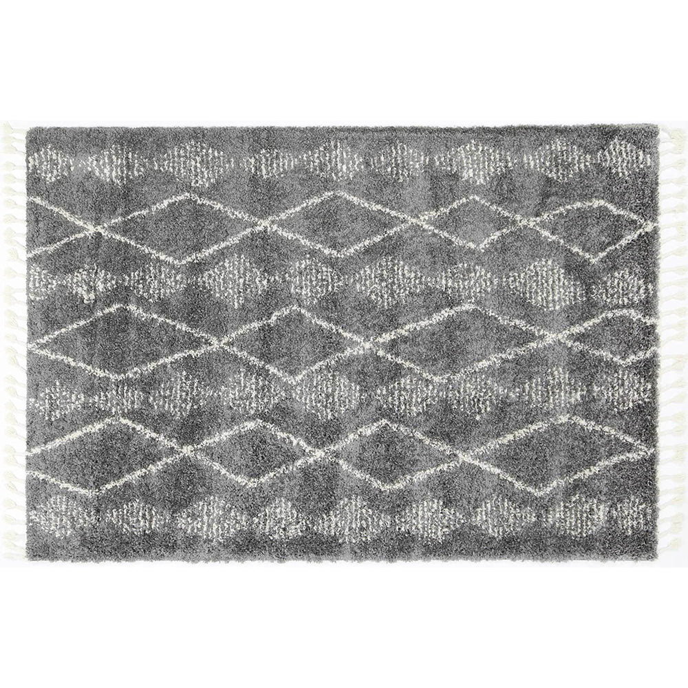 Zuriana Shag Rug, D. Grey