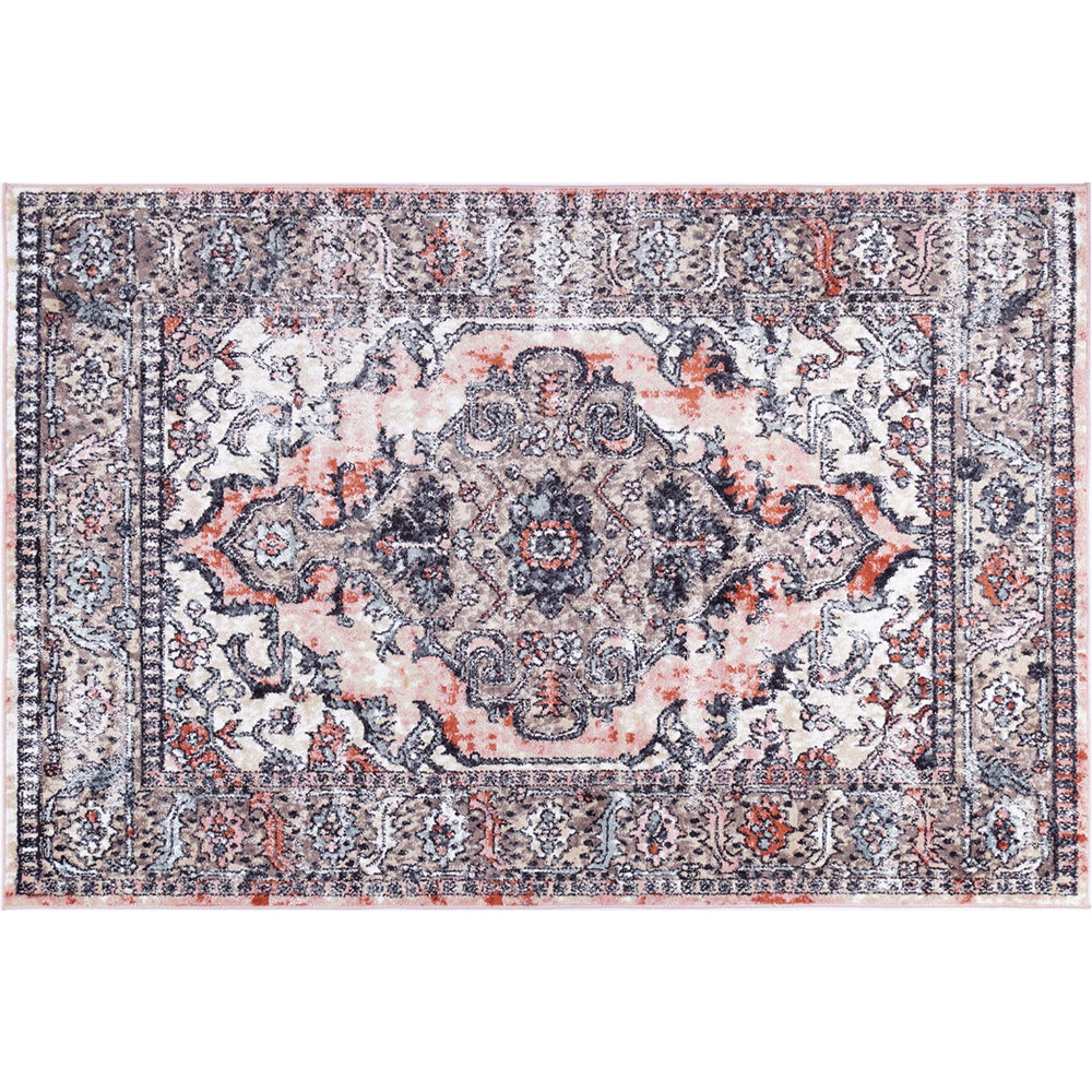 Anatolia Traditional Terracotta Cream Rug