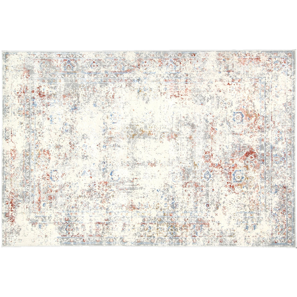 Cream Expressions Contemporary Rug