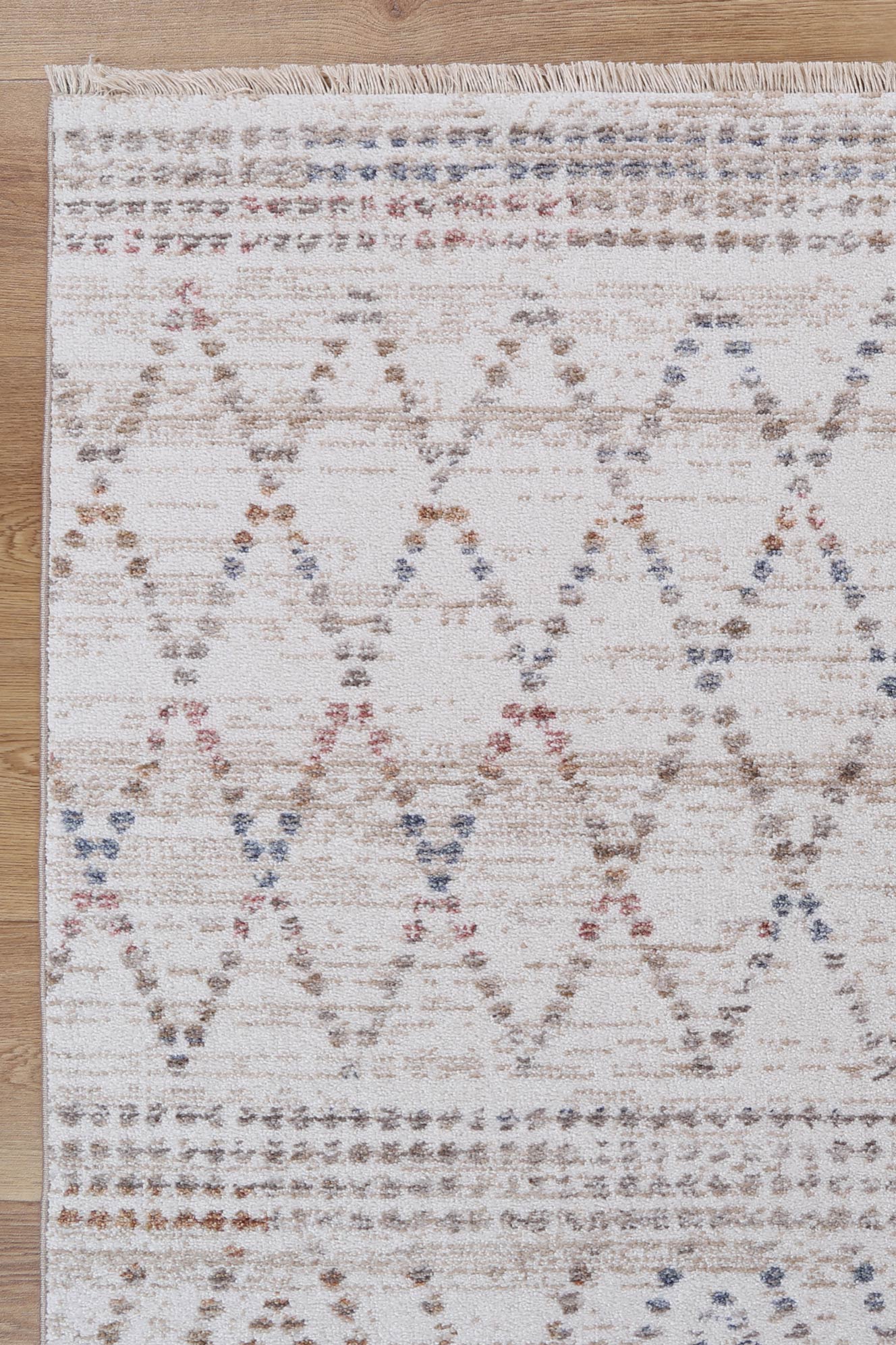 Annapolis Tabriz Beige Geometric Soft Rug