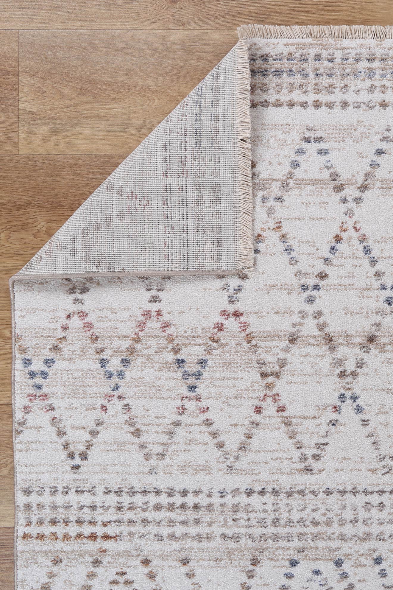 Annapolis Tabriz Beige Geometric Soft Rug