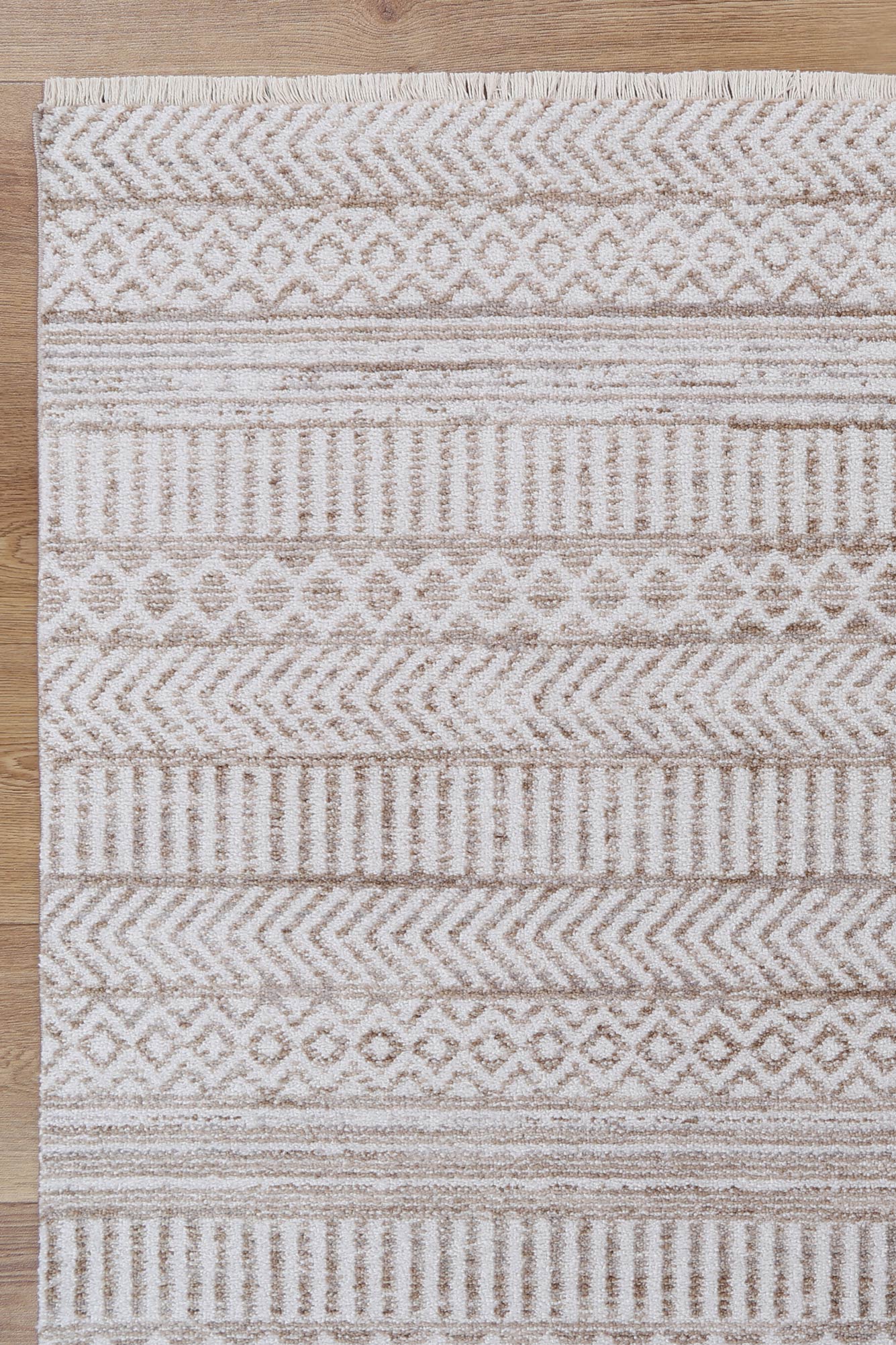 Annapolis KermanBeige Tribal Soft Rug