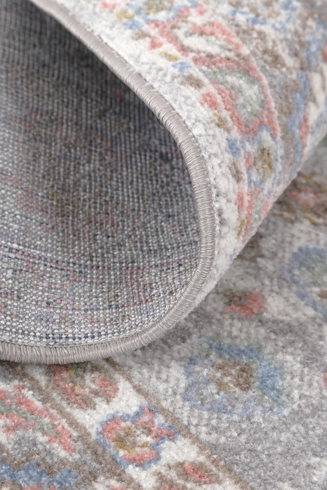 Limani Bremen Blush & BlueTraditional Soft Rug