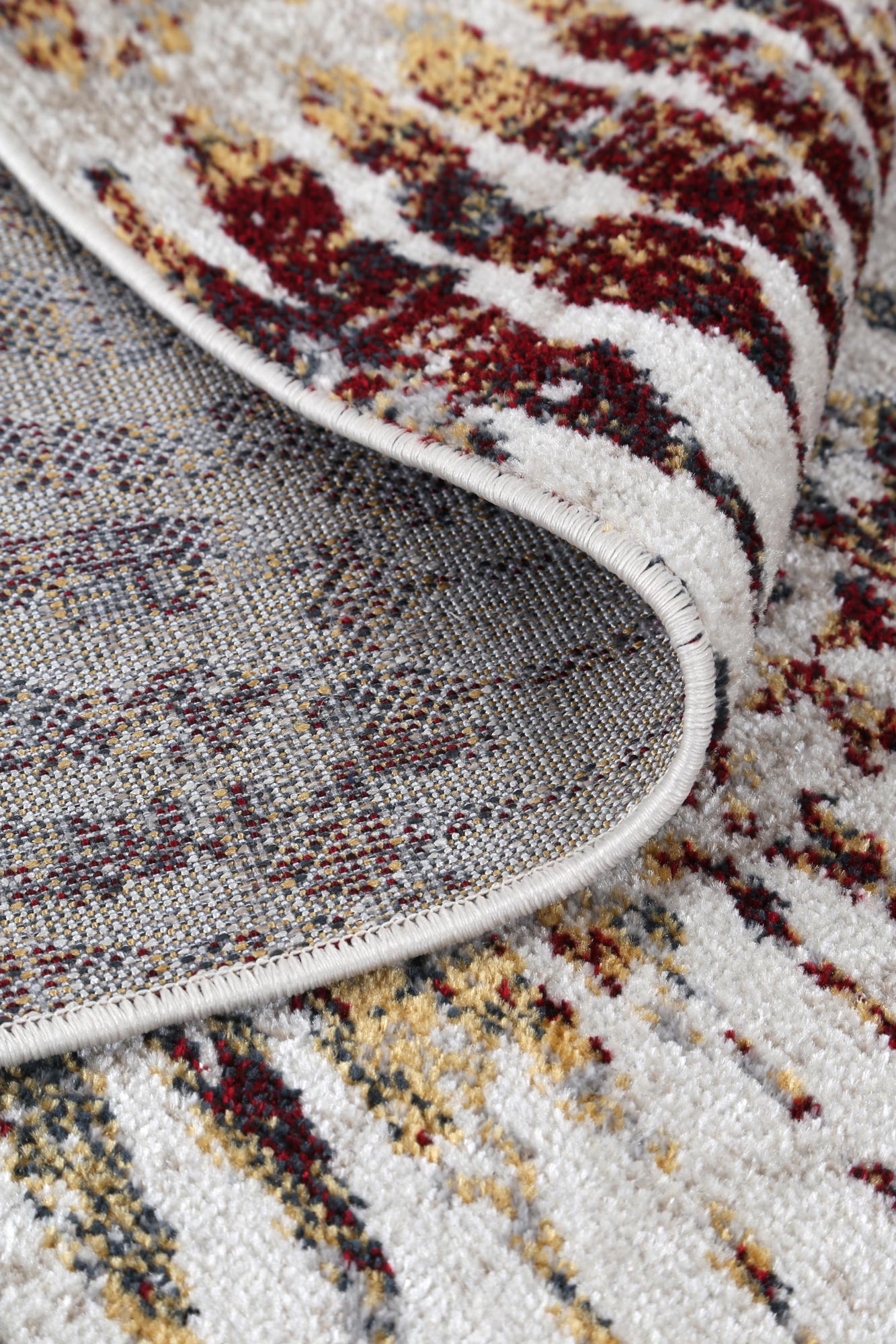 Limani Jeddah Multi Abstract Soft Rug