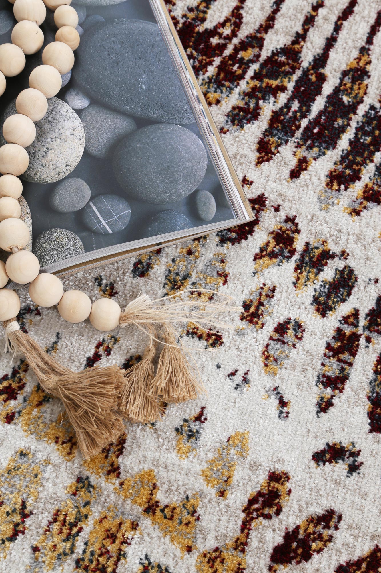 Limani Jeddah Multi Abstract Soft Rug
