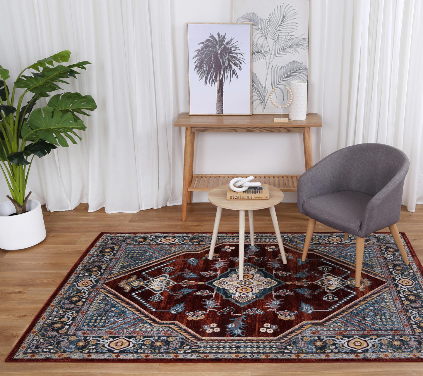 Limani Yingkou Multi Traditional Soft Rug