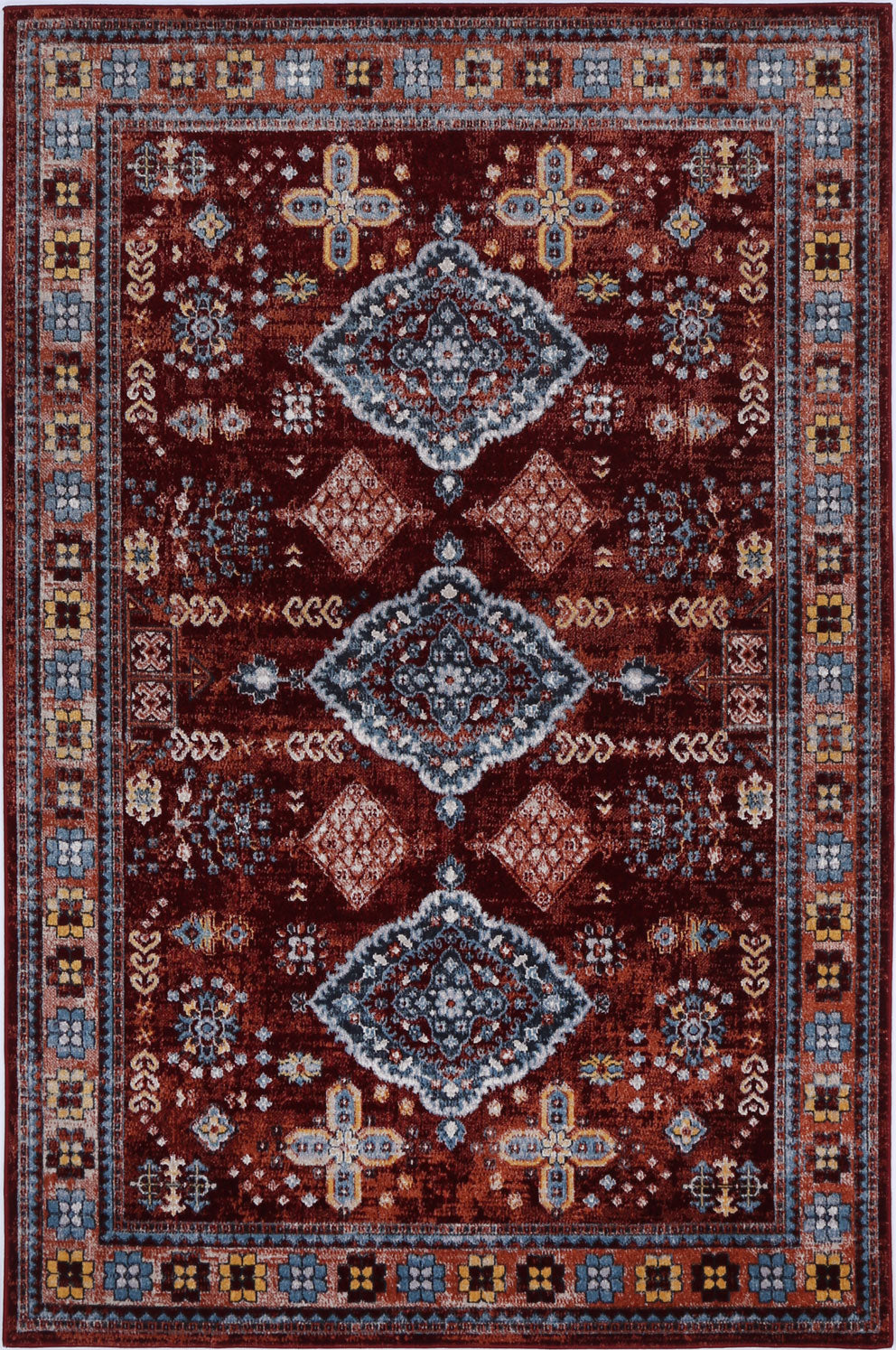 Limani Manila Multi Tribal Soft Rug