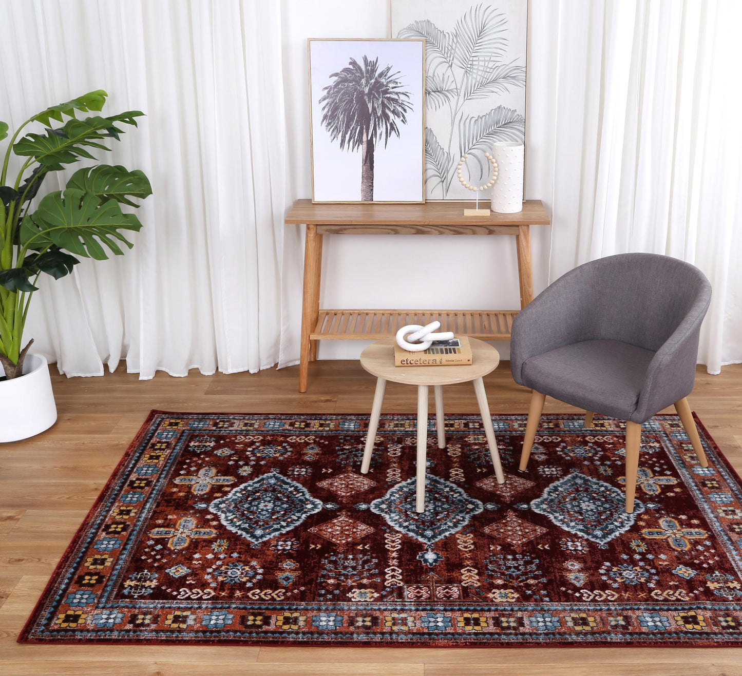 Limani Manila Multi Tribal Soft Rug