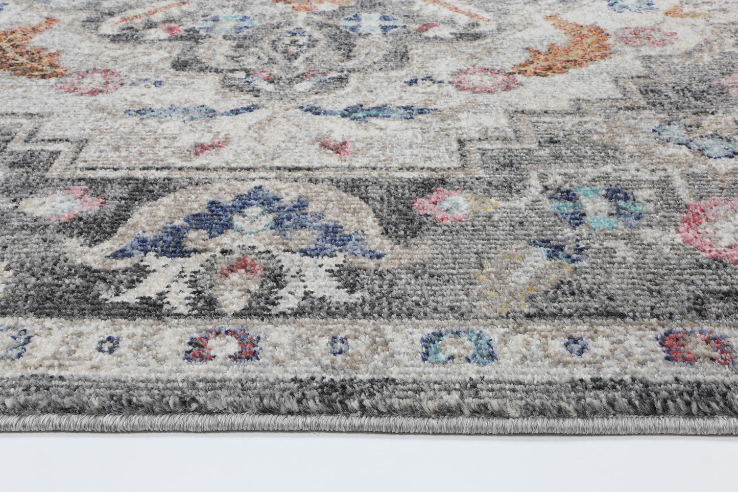 Alexander Transitional Grey Rug - Nova Rugs