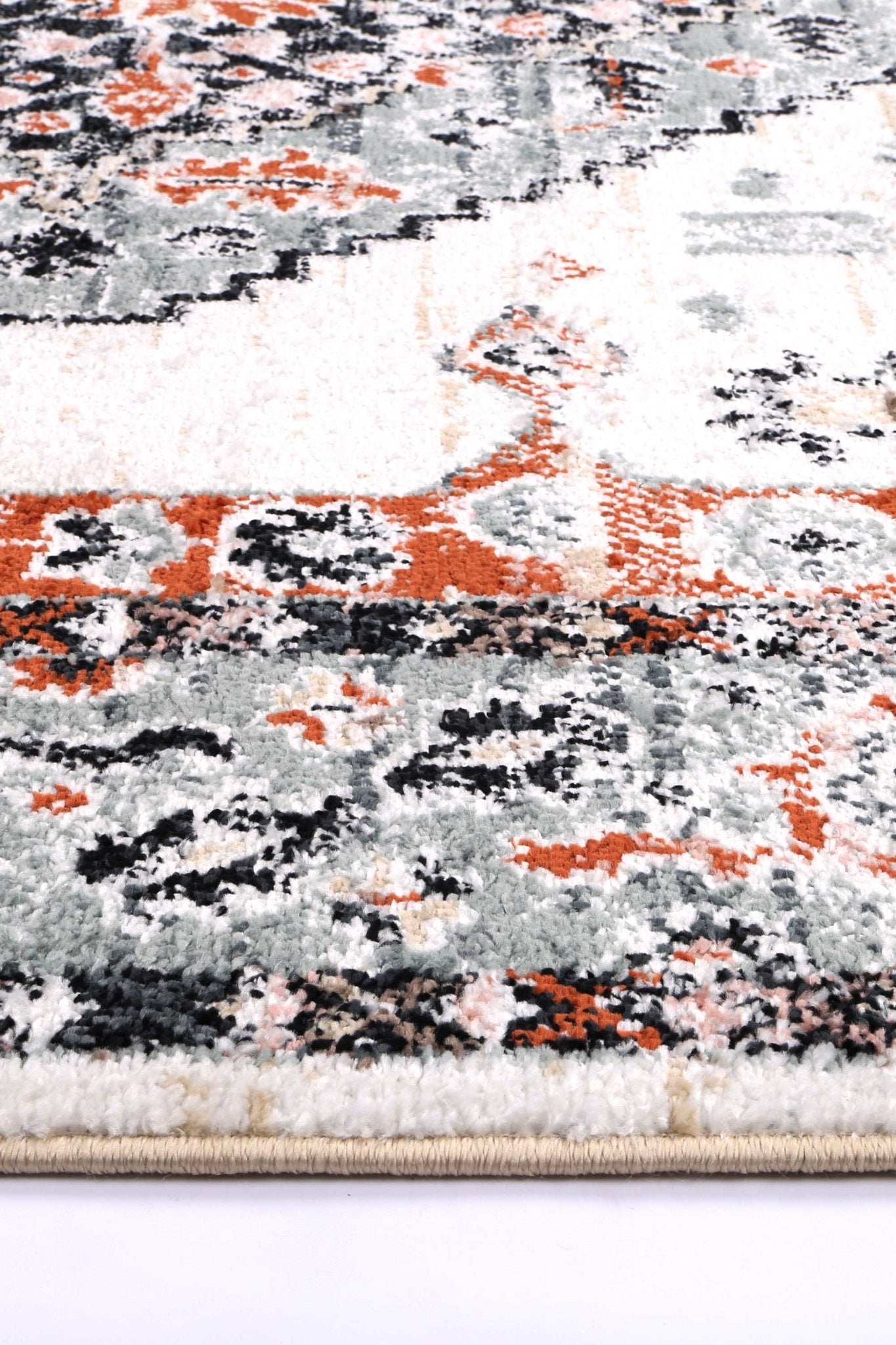 Anatolia Traditional Cream Terracotta Rug - Nova Rugs