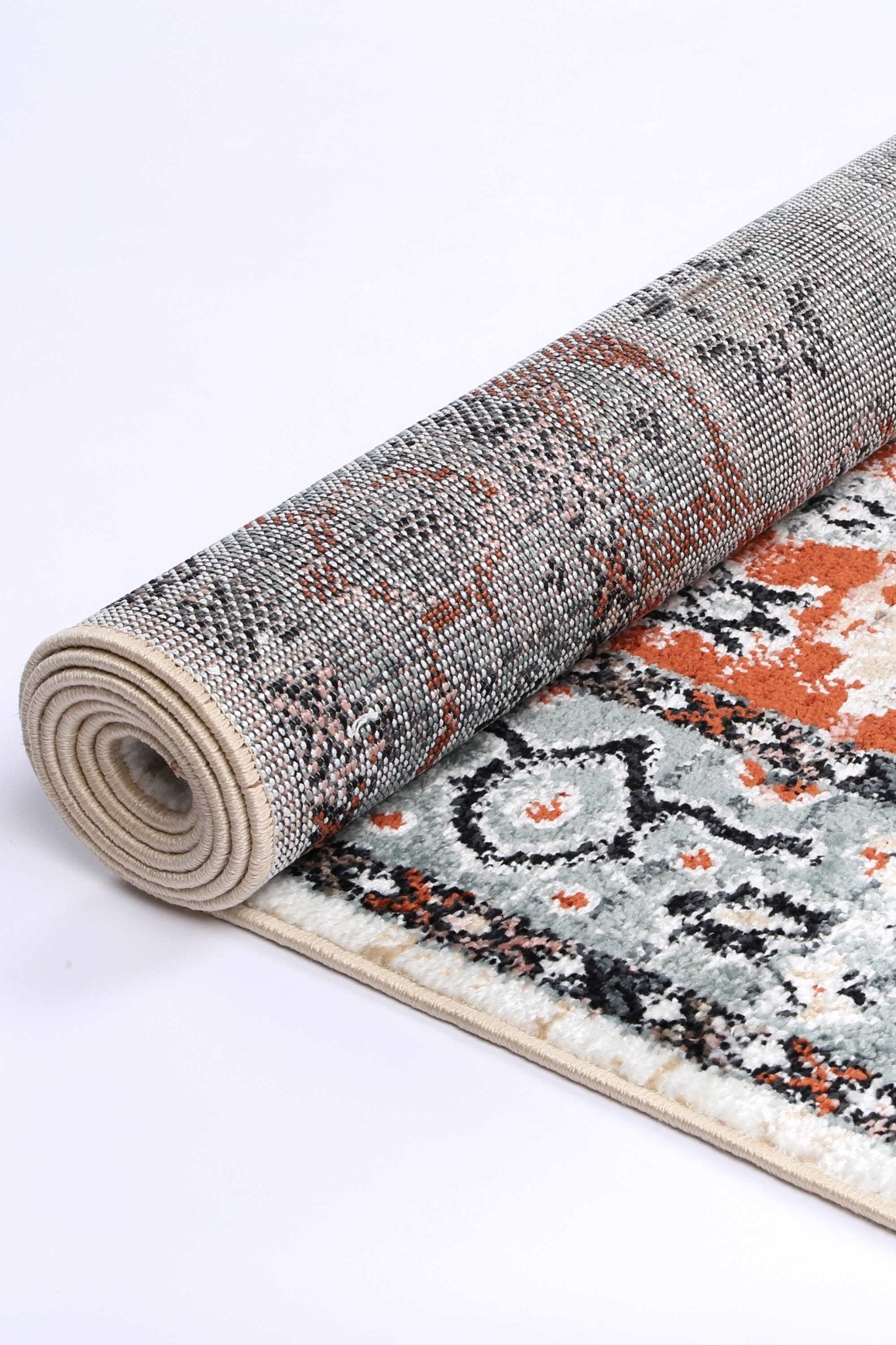 Anatolia Traditional Cream Terracotta Rug - Nova Rugs