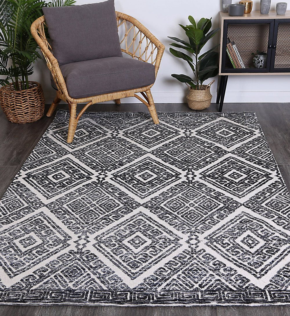Anthracite Glenfalls Hand-Tufted Rug - Nova Rugs