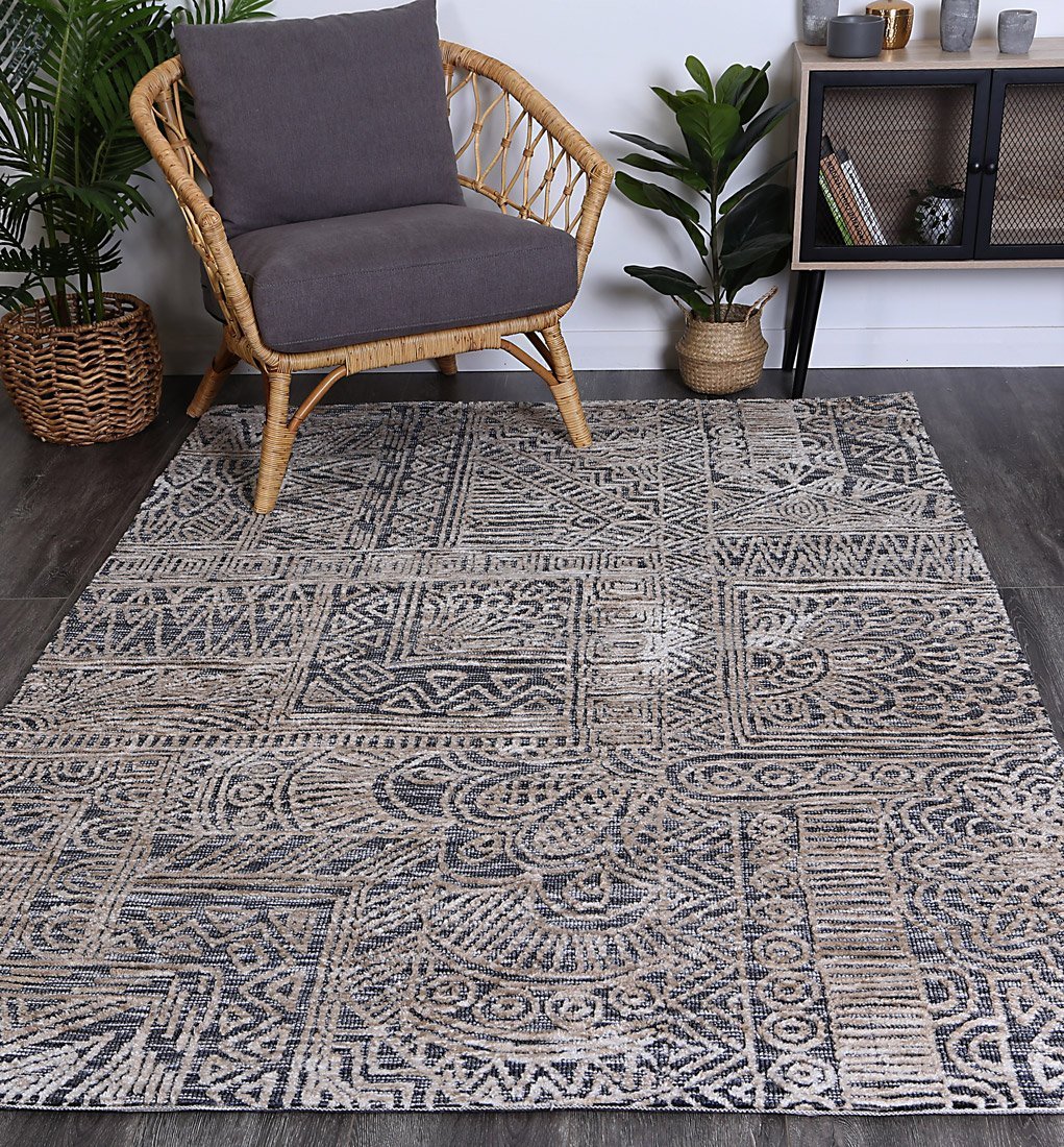 Anthracite Newburg Hand-Tufted Rug - Nova Rugs