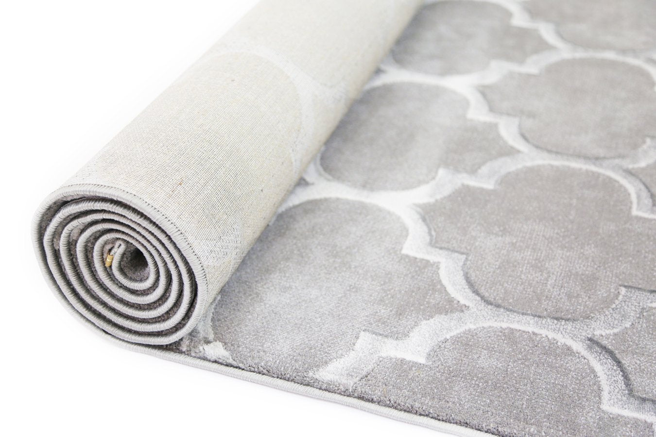 Arderne Modern Rug, Silver - Nova Rugs