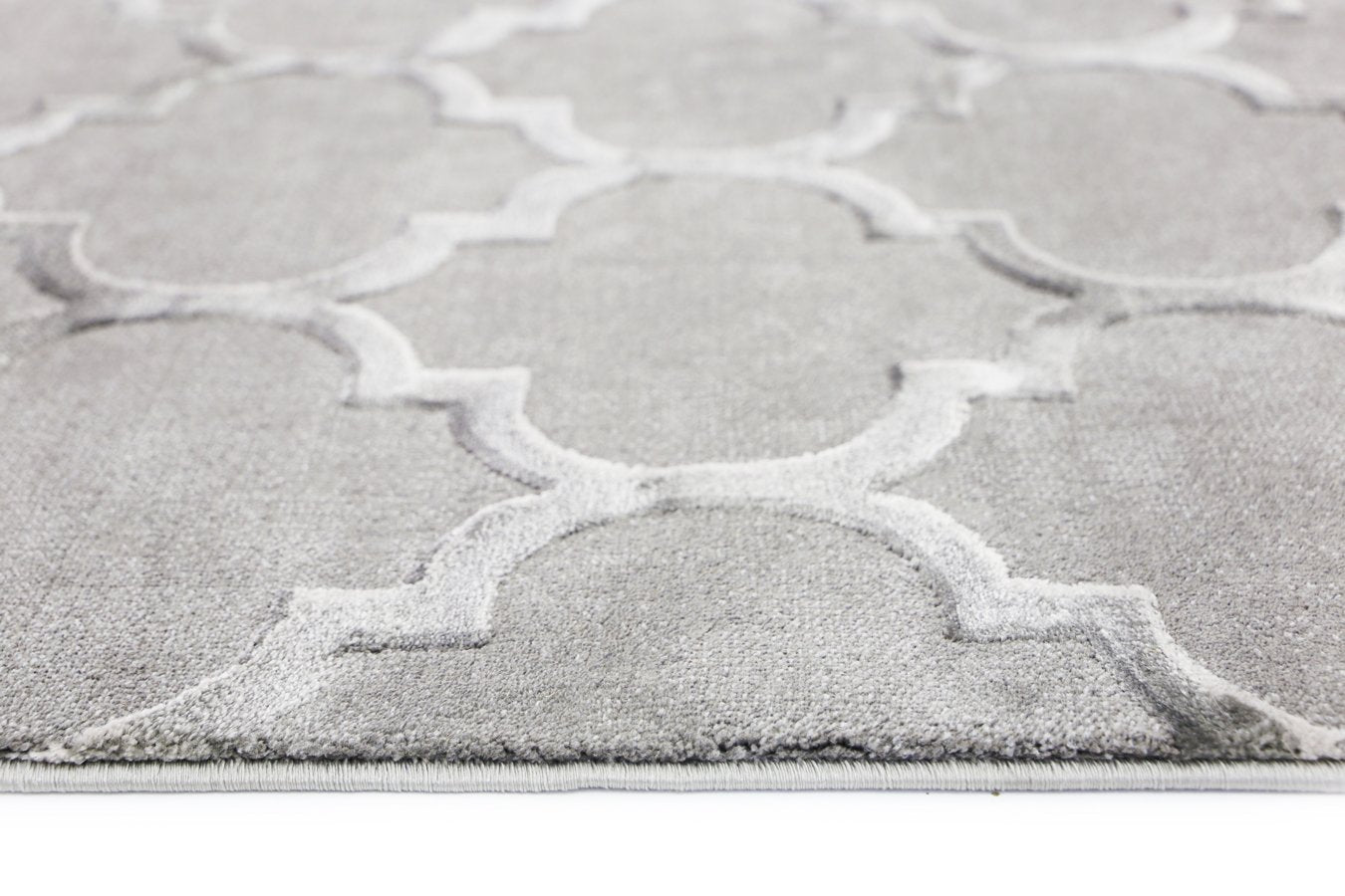 Arderne Modern Rug, Silver - Nova Rugs