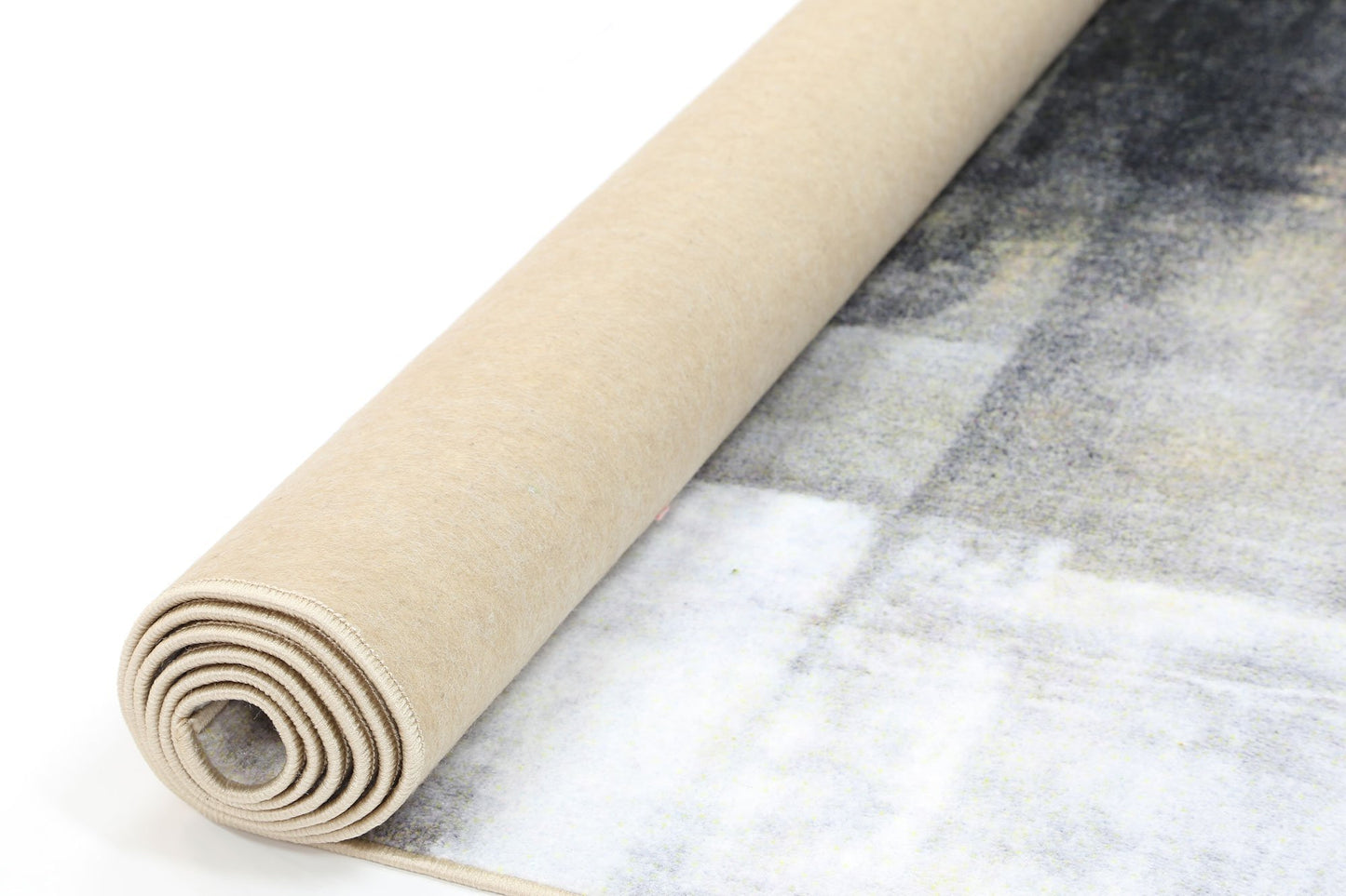 Ash Abstract Power Loomed Rug - Nova Rugs