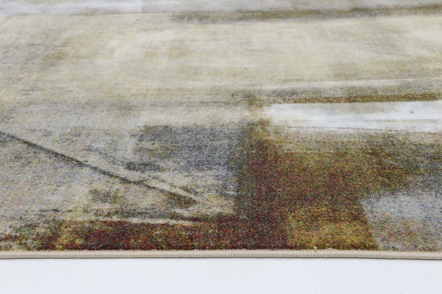 Ash Abstract Power Loomed Rug - Nova Rugs