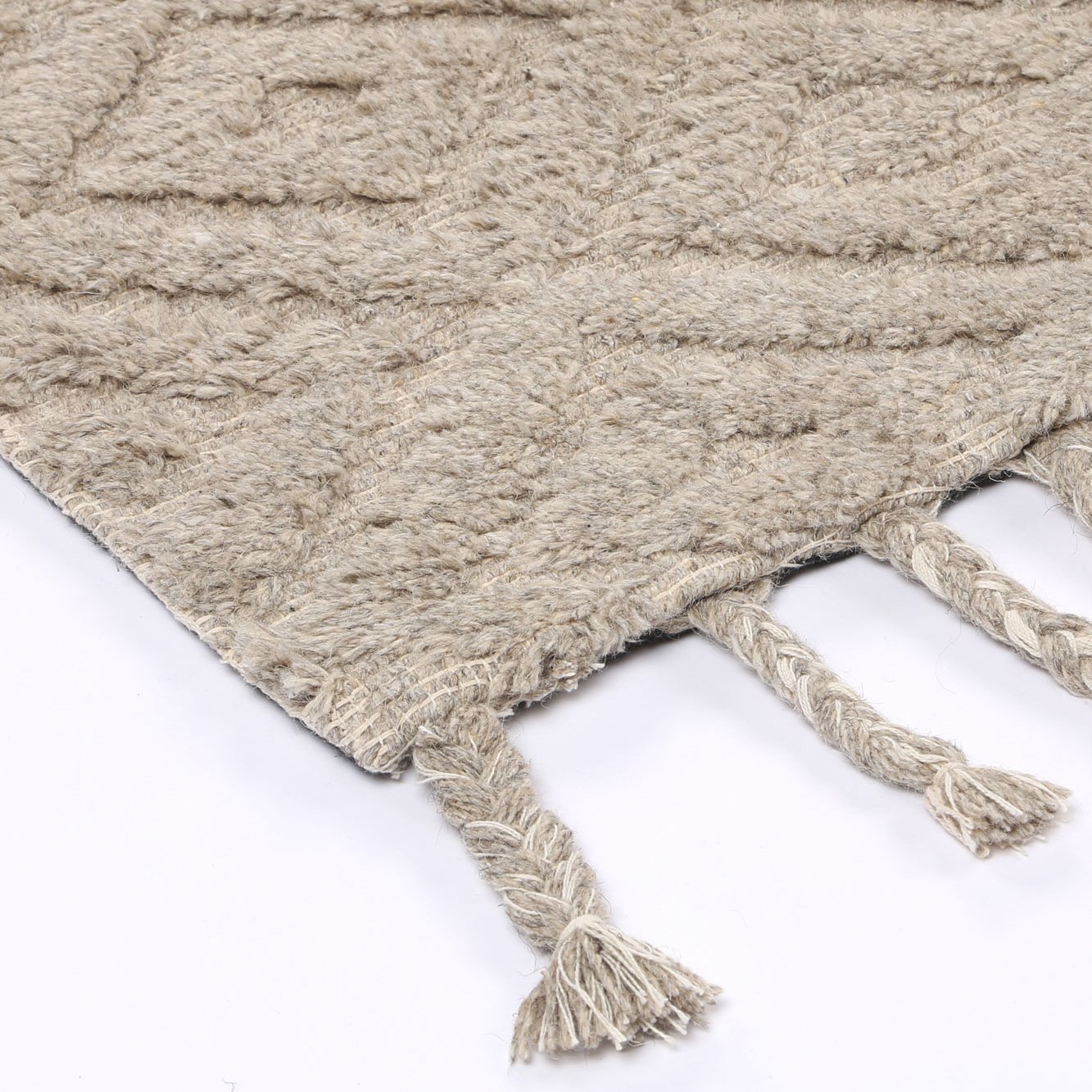 Ash Akanksha Hand-Tufted Wool-Blend Runner - Nova Rugs
