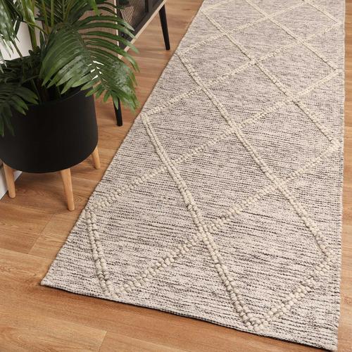 Ash Harsha Hand-Tufted Wool-Blend Runner - Nova Rugs
