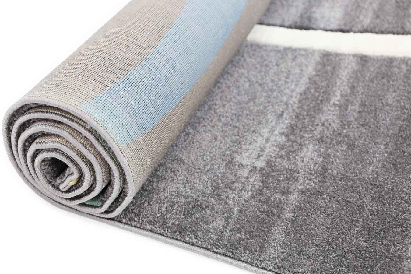 Astin Modern Rug, Blue - Nova Rugs