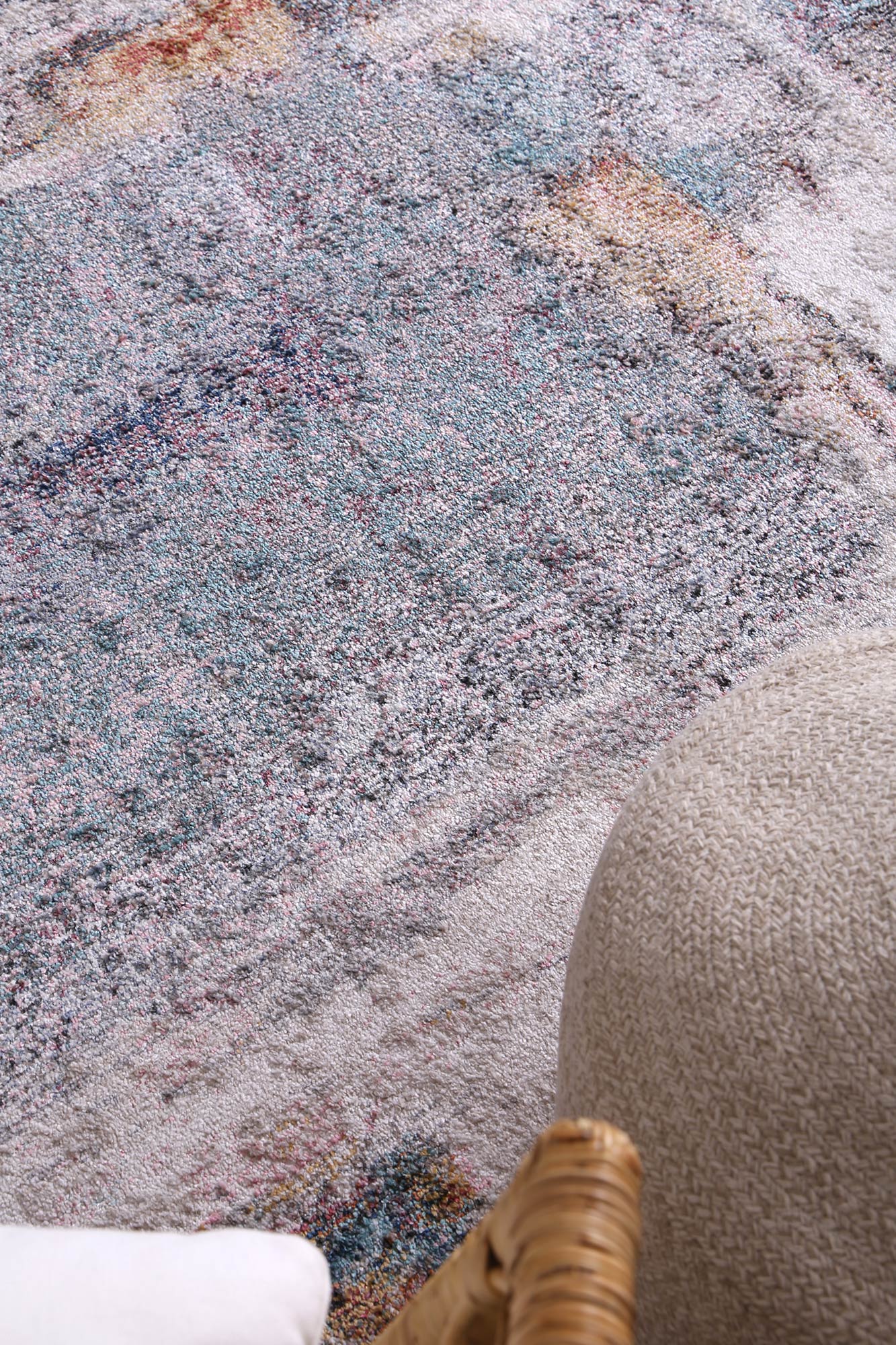 Aveza Abstract Grey Rug - Nova Rugs