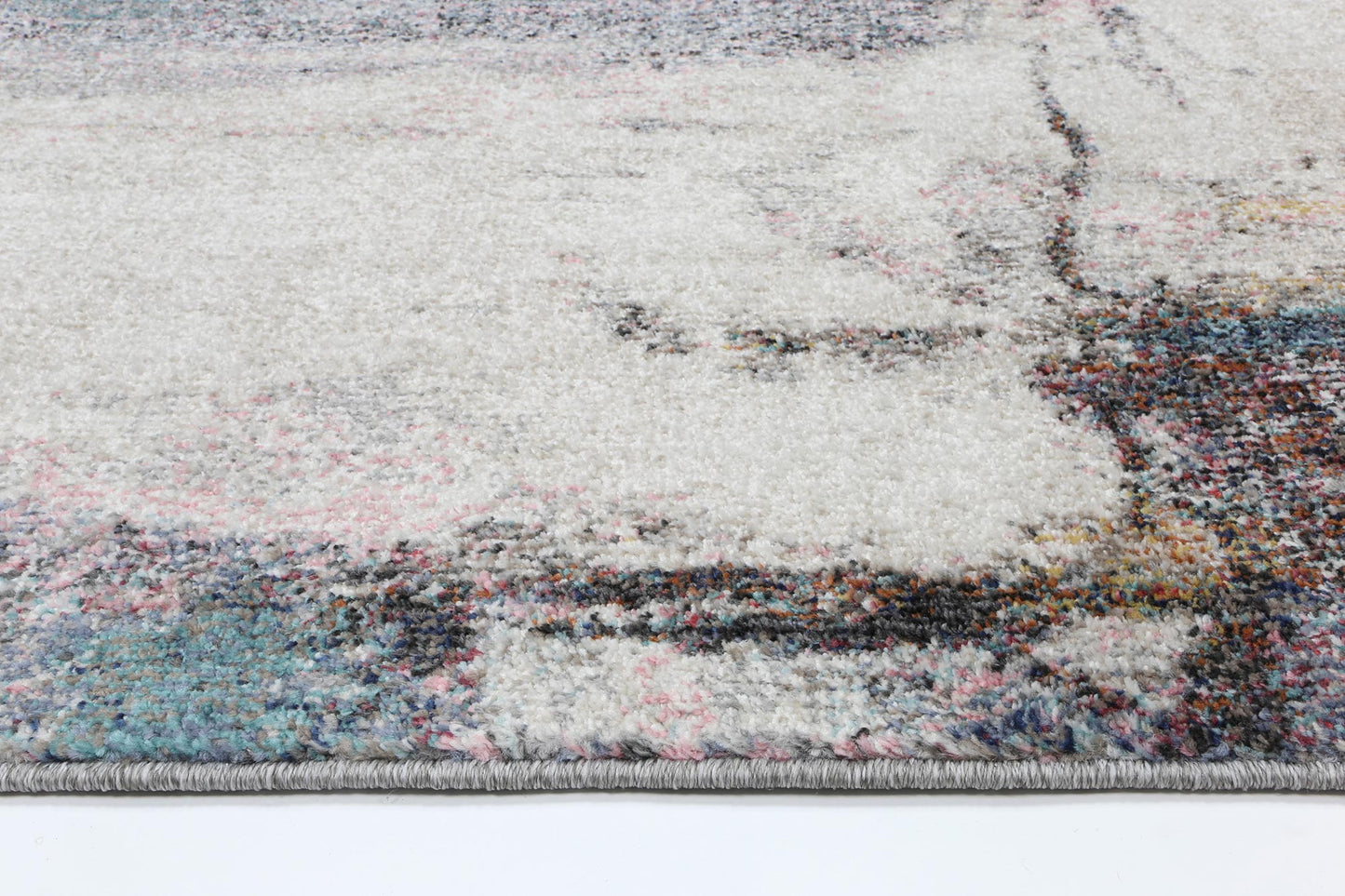 Aveza Abstract Grey Rug - Nova Rugs