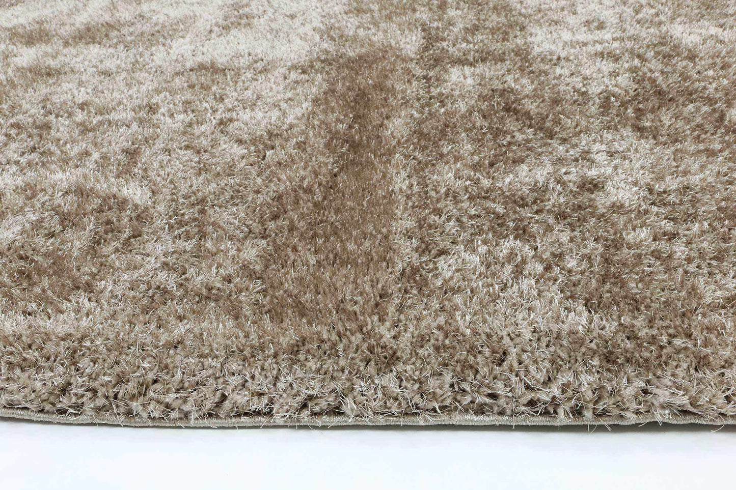 Beige Eden Soft Shag Rug - Nova Rugs
