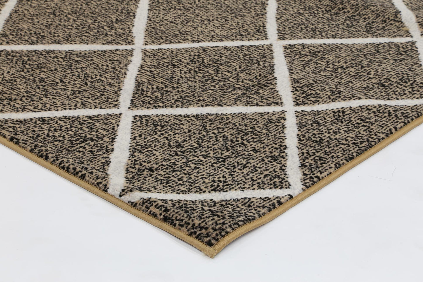 Beige Elise Trellis Rug - Nova Rugs