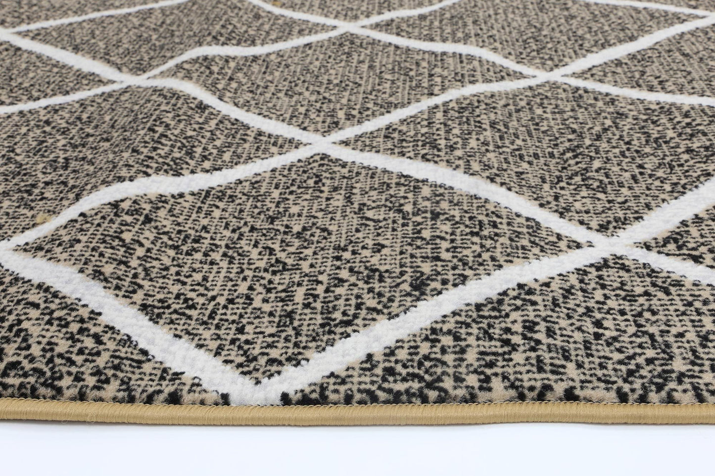 Beige Elise Trellis Rug - Nova Rugs