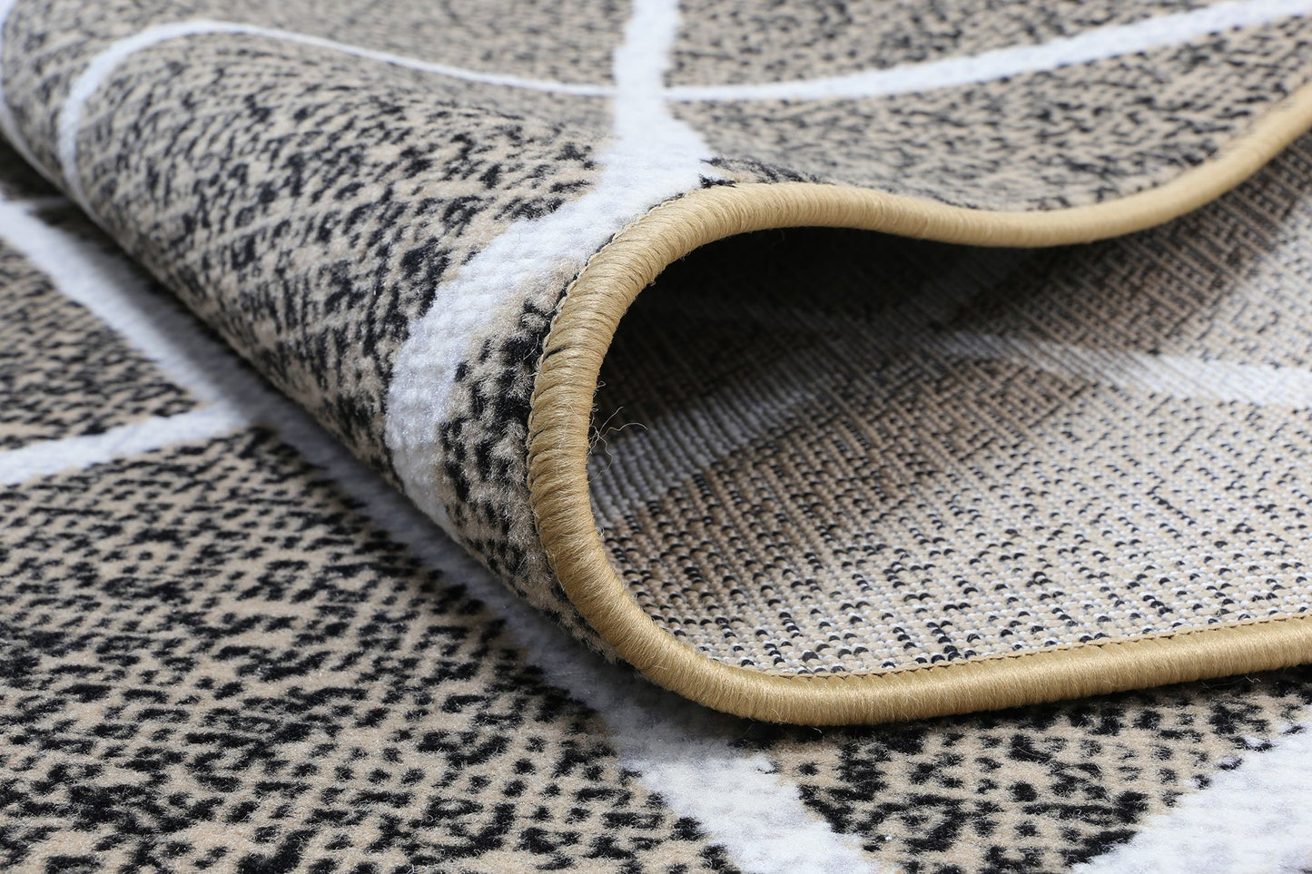 Beige Elise Trellis Rug - Nova Rugs