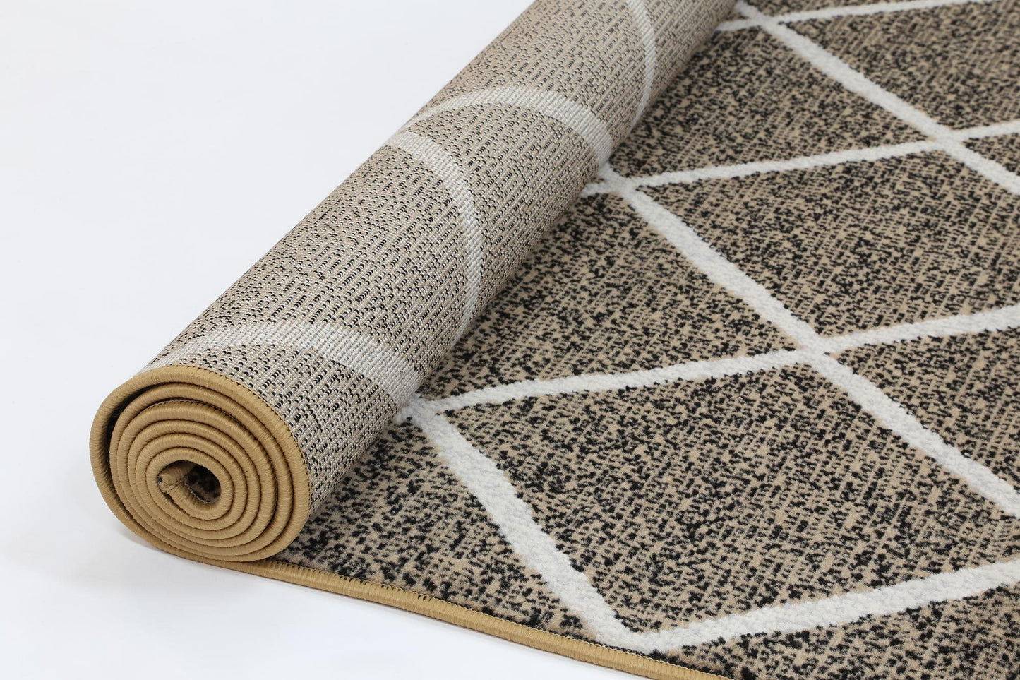 Beige Elise Trellis Rug - Nova Rugs