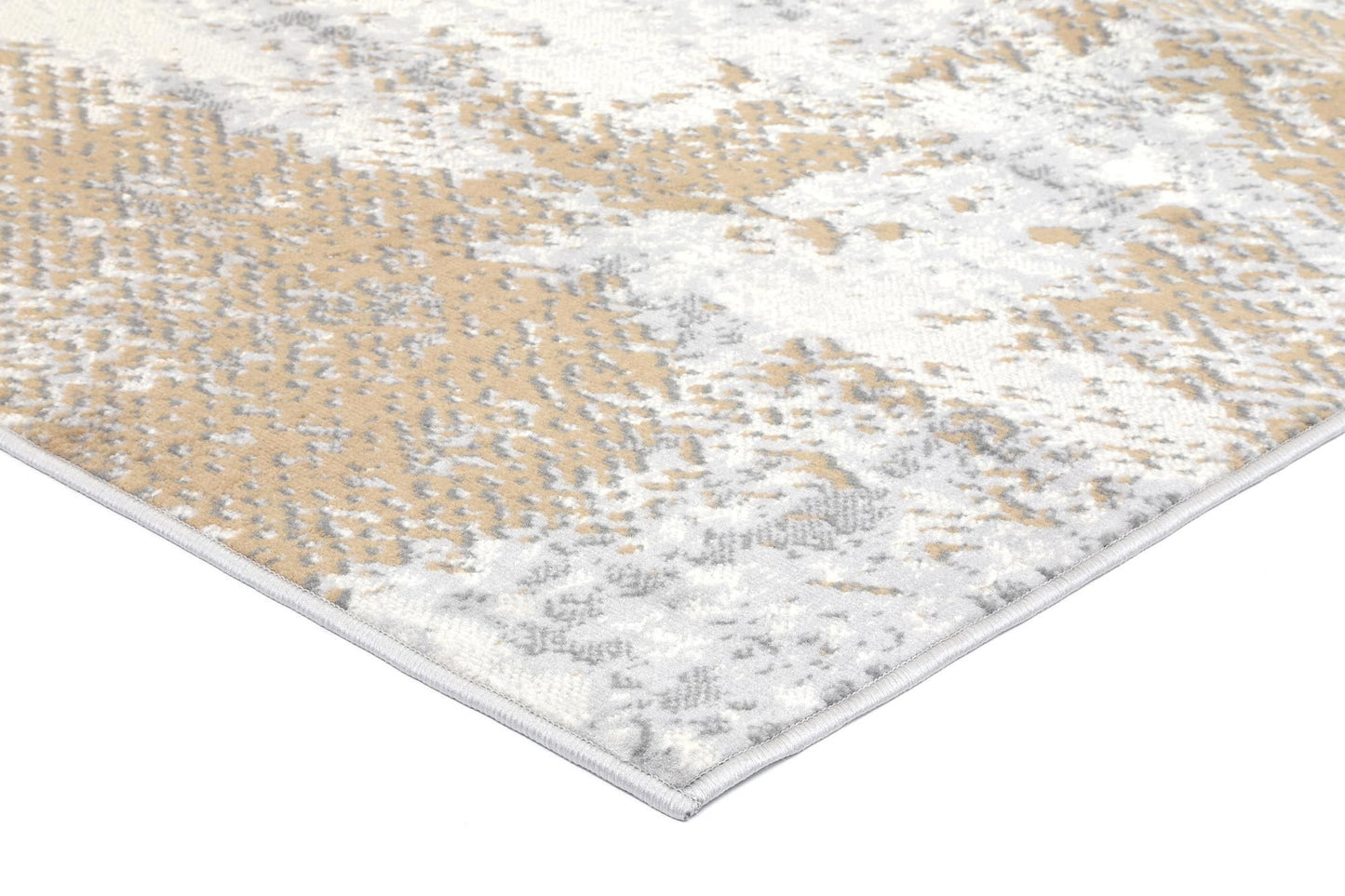 Beige & Light Grey Elise Abstract Rug - Nova Rugs