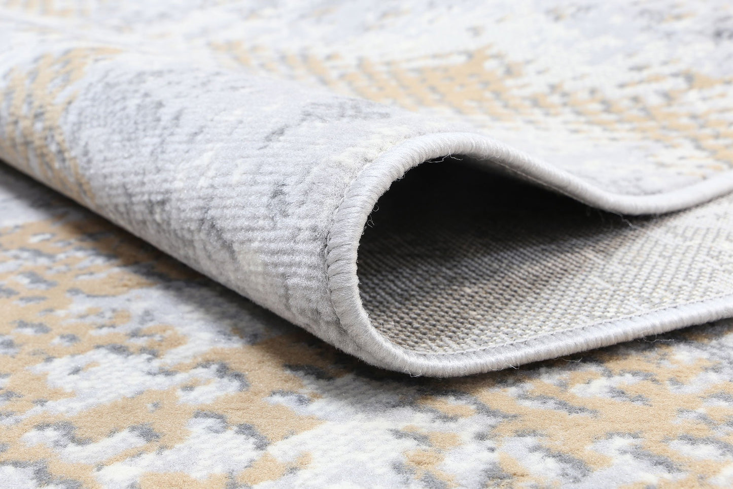 Beige & Light Grey Elise Abstract Rug - Nova Rugs
