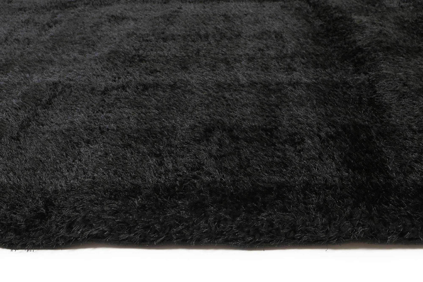 Black Eden Soft Shag Rug - Nova Rugs