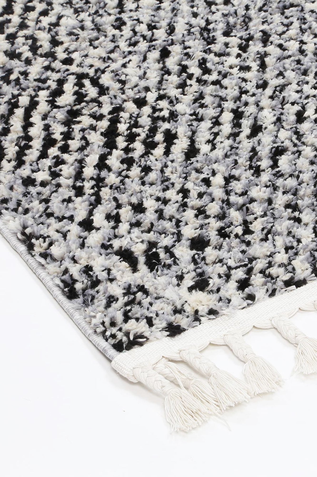 Black Myk Geometric Rug - Nova Rugs