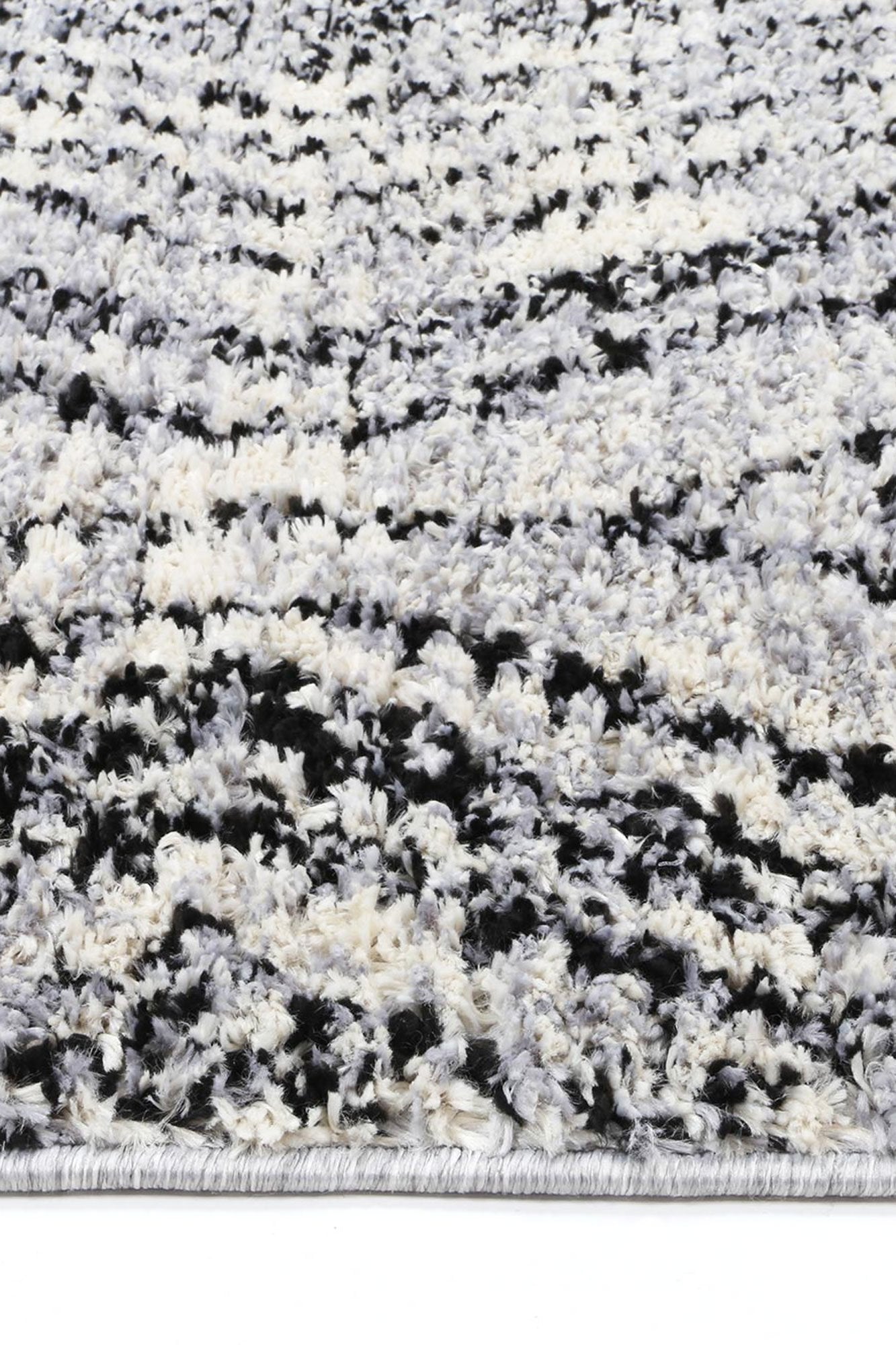 Black Myk Geometric Rug - Nova Rugs