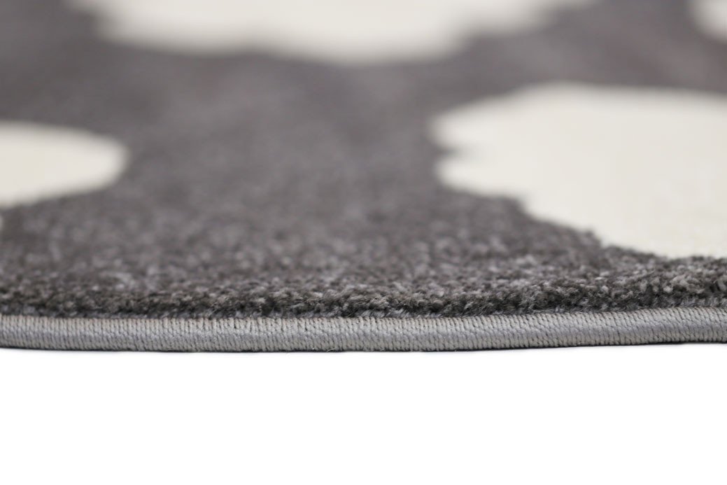 Black Piccolo Clouded Rug - Nova Rugs