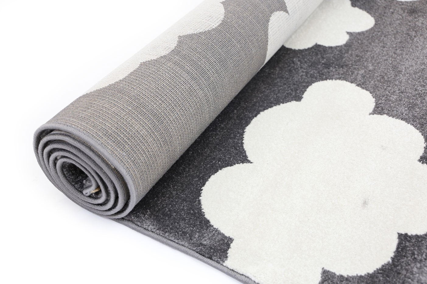 Black Piccolo Clouded Rug - Nova Rugs