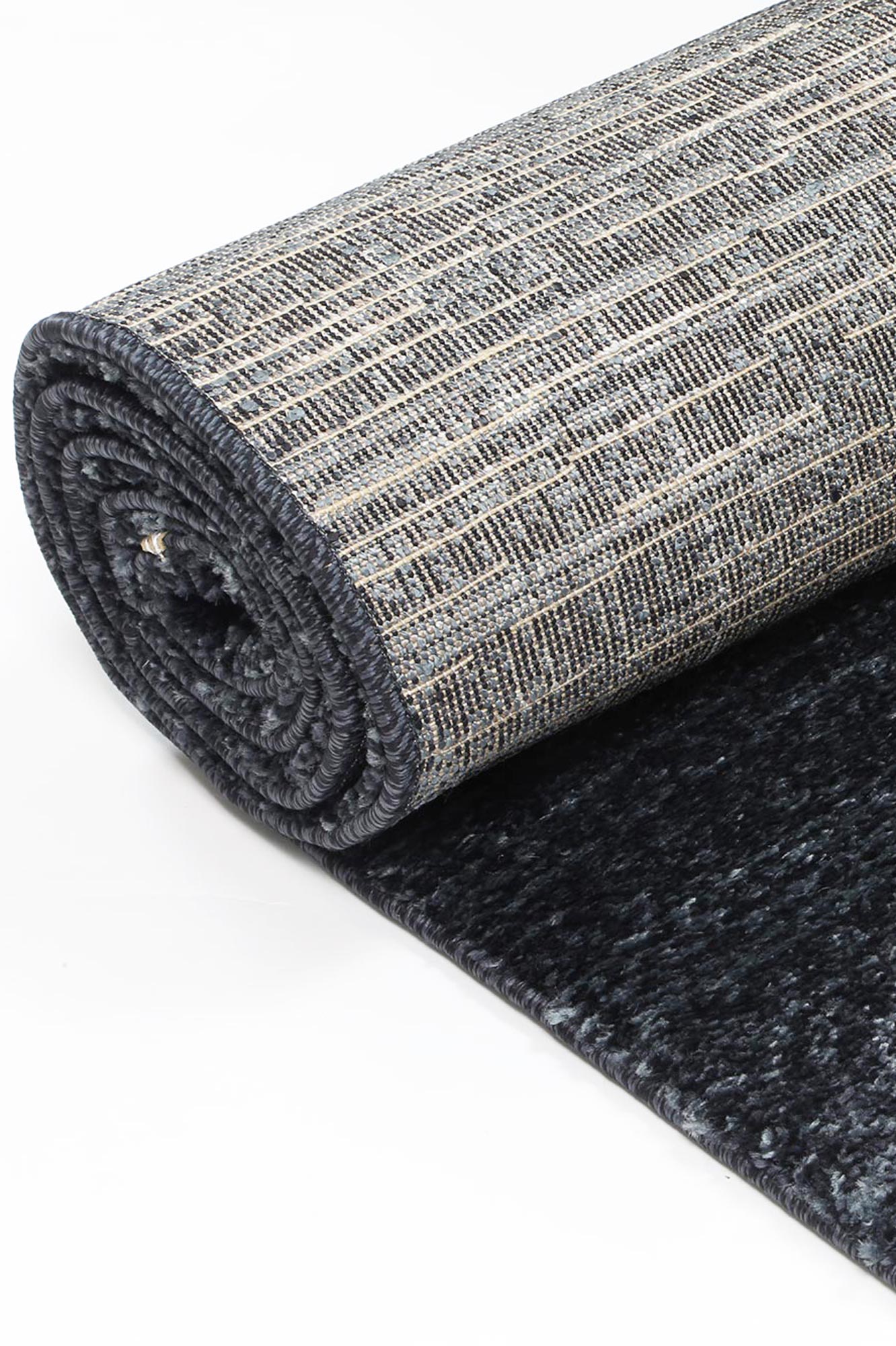 Black Pisa Power-Loomed Rug - Nova Rugs