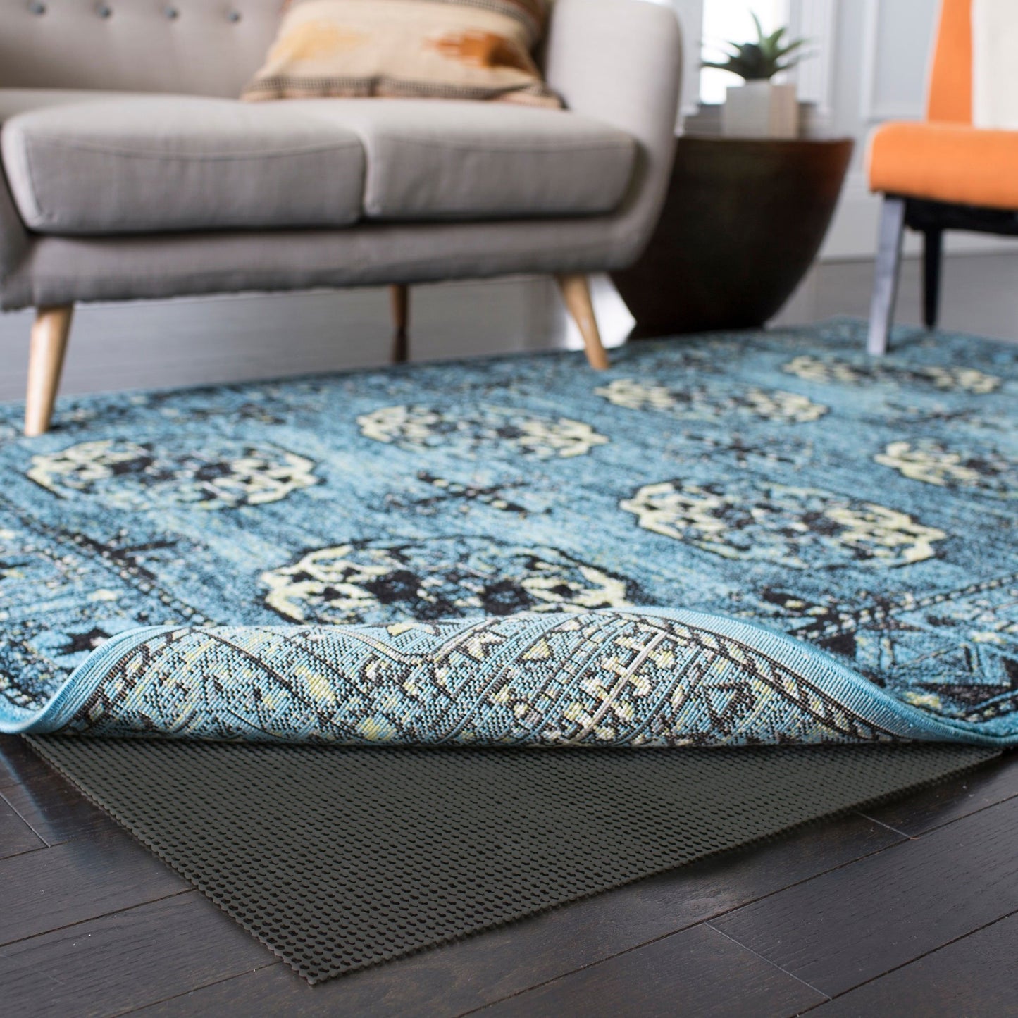 Black Sprague Rug Stopper 155cm x 220cm - Nova Rugs