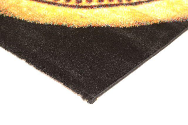Black & Yellow Egyptian Pharaoh Rug - Nova Rugs