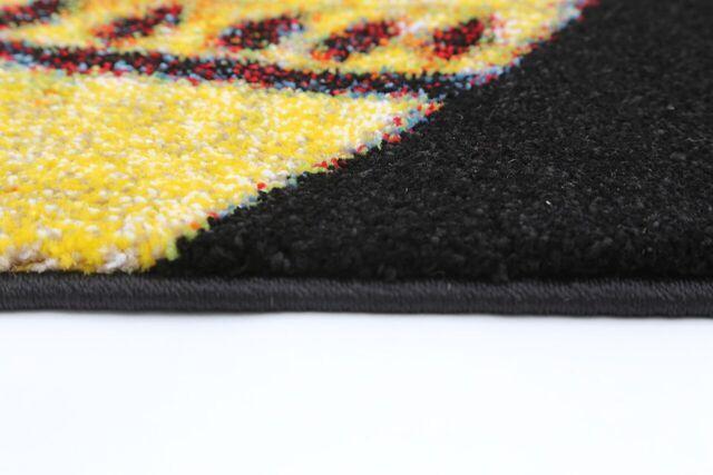 Black & Yellow Egyptian Pharaoh Rug - Nova Rugs
