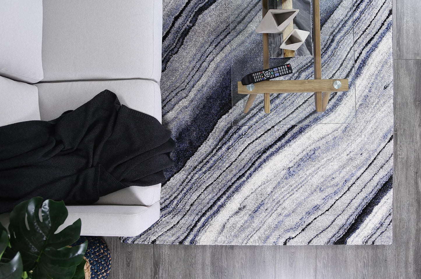 Blue Drift Boston Rug - Nova Rugs