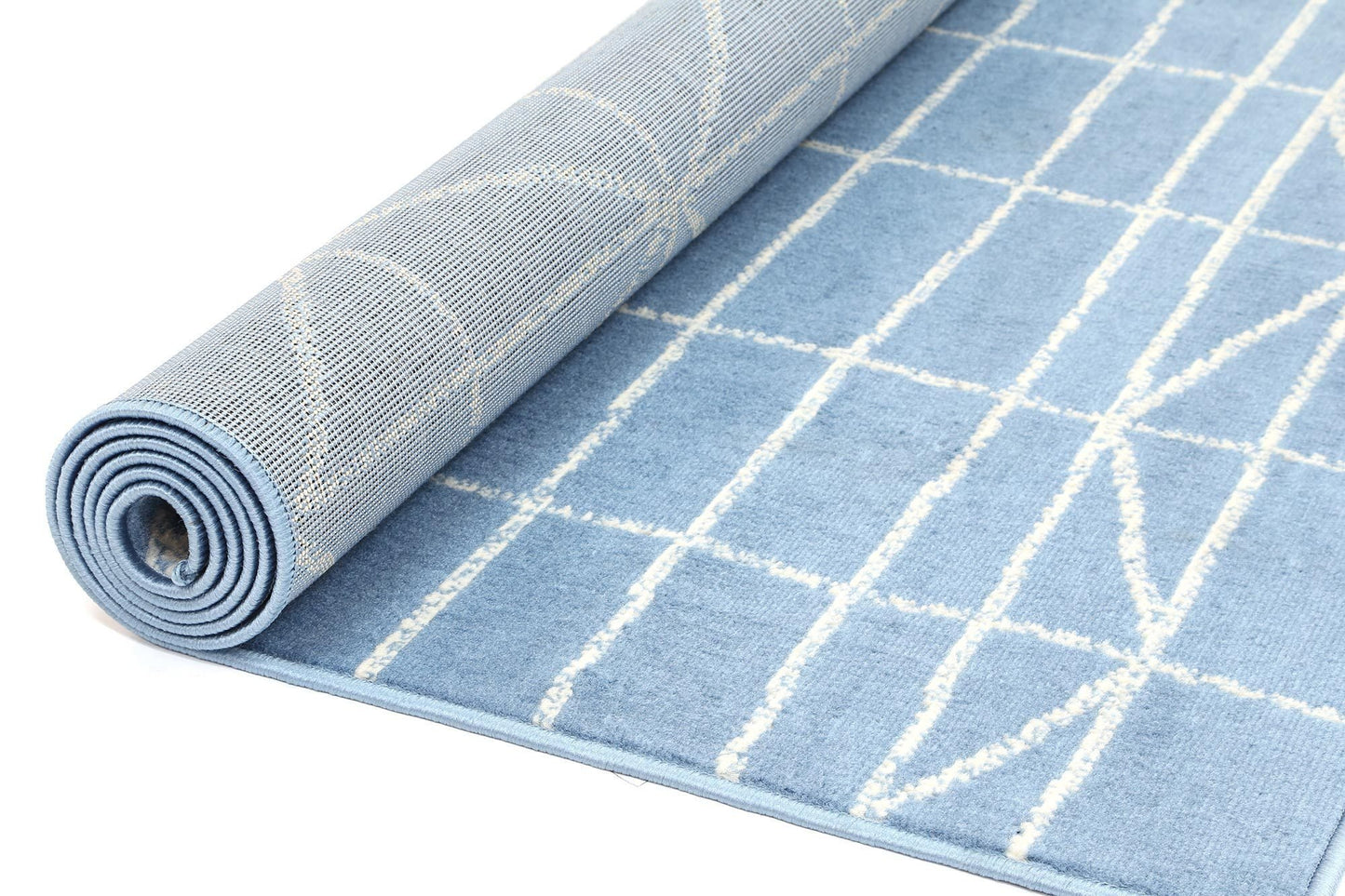 Blue Elise Sketch Rug - Nova Rugs