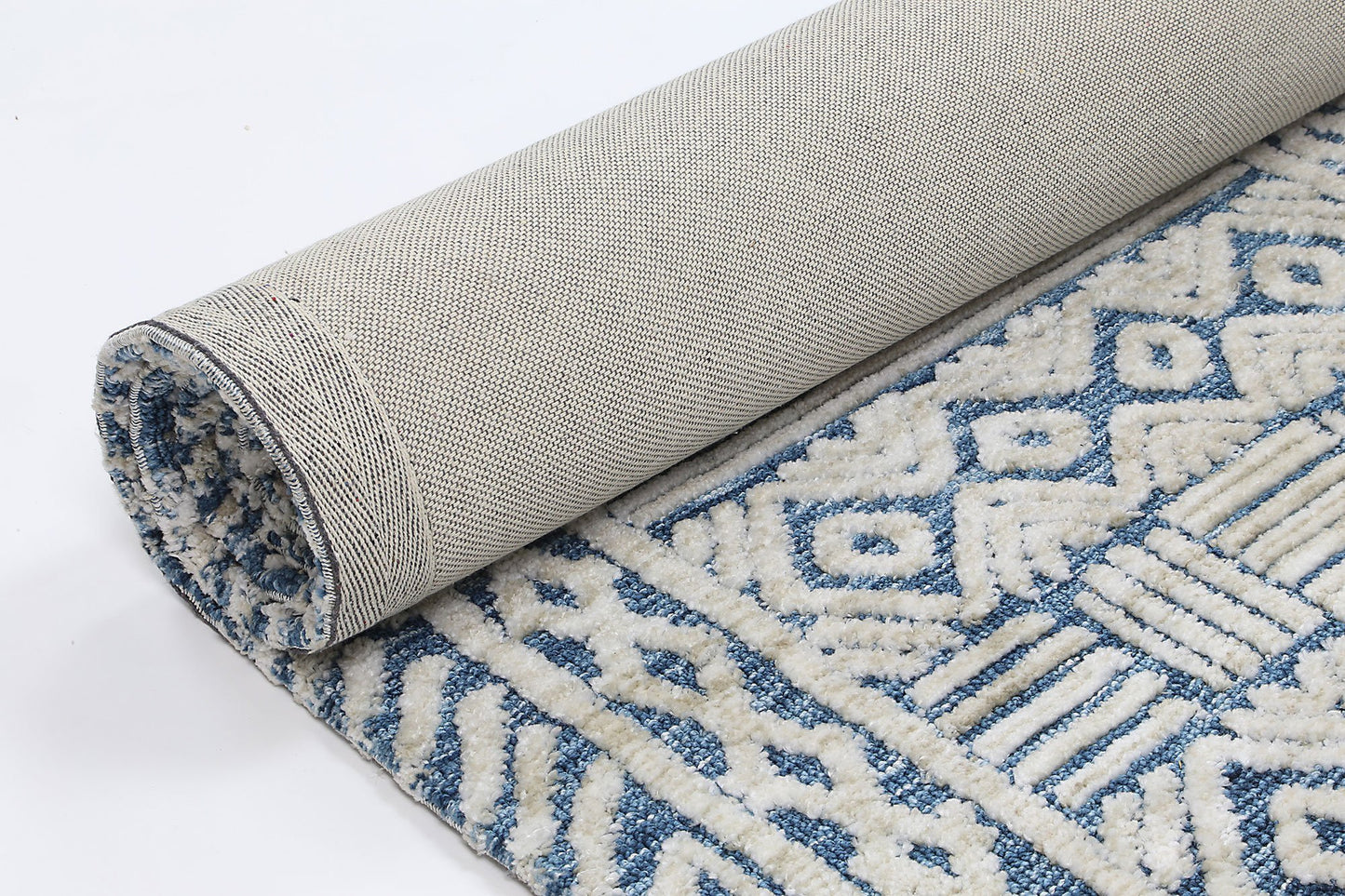 Blue Glenroy Hand-Tufted Rug - Nova Rugs